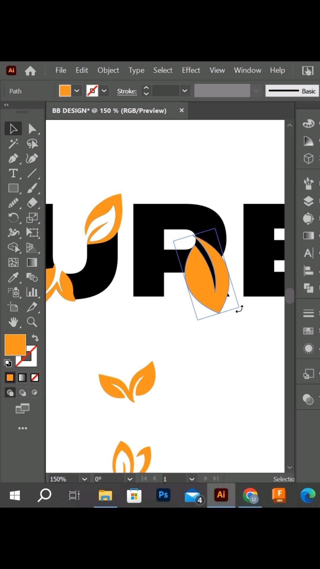 Nature style new logo design