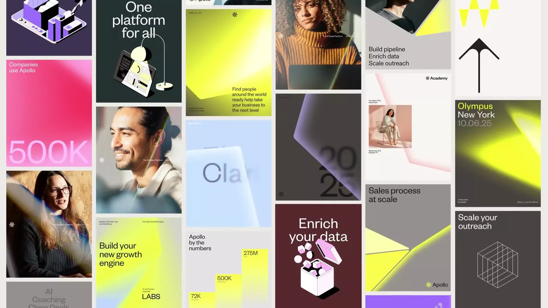 Apollo – Brand Strategy & Visual Identity for AI Sales — ENSEMBLE