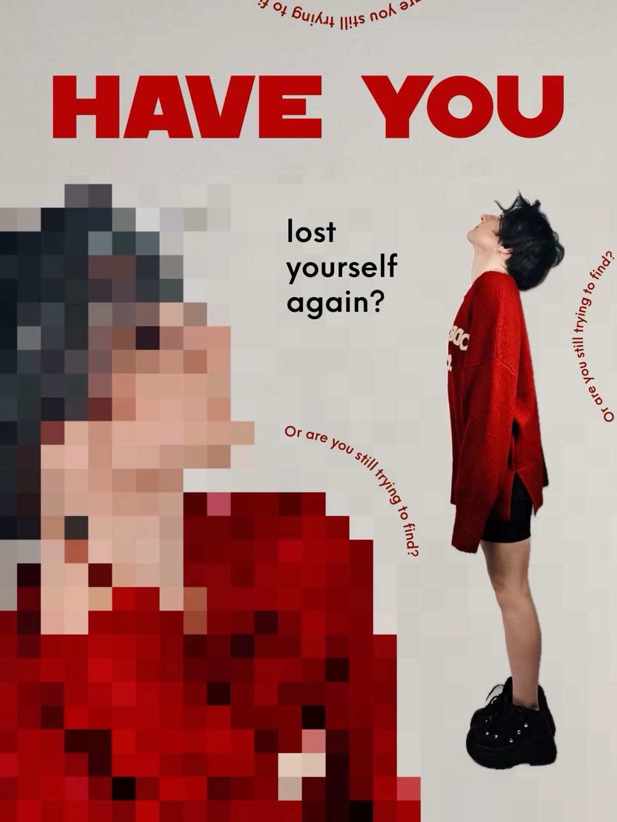 Poster design pixel пиксельный постер