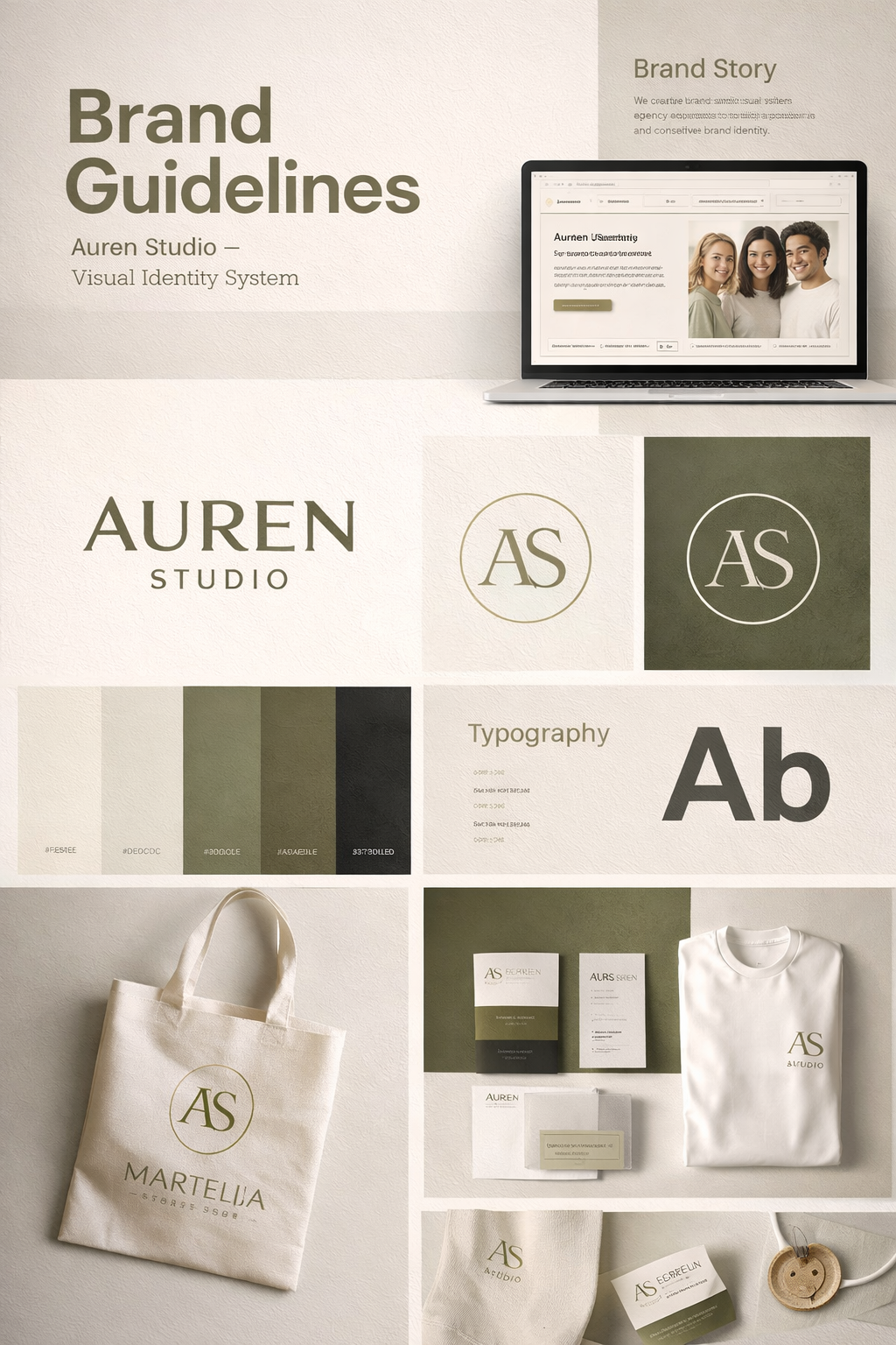 Brand Guidelines Design | Complete Visual Identity System