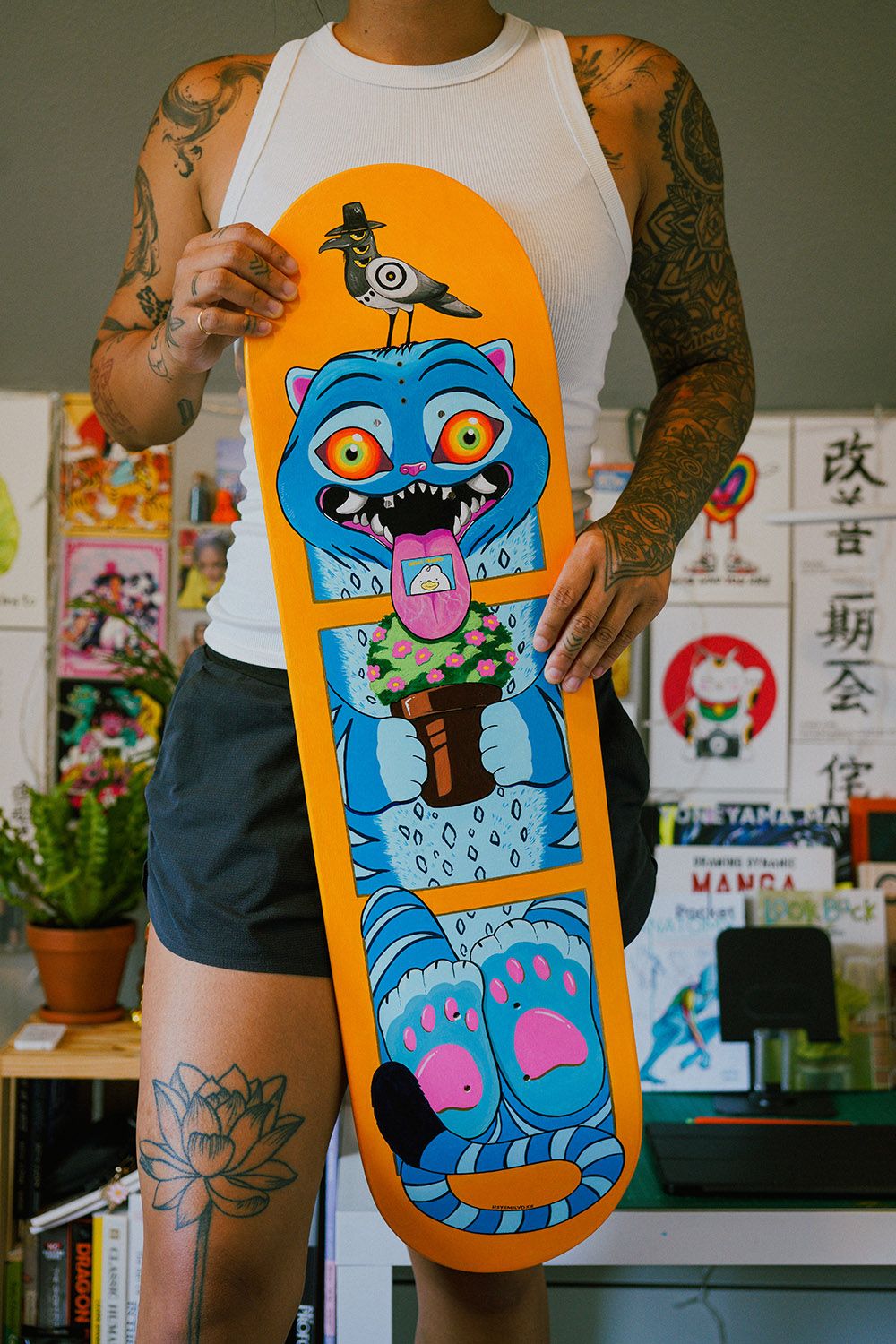 Derpy and Sussie Custom Skateboard