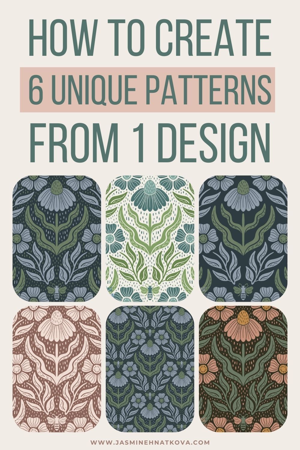 How to edit your patterns in Procreate to make new ones!