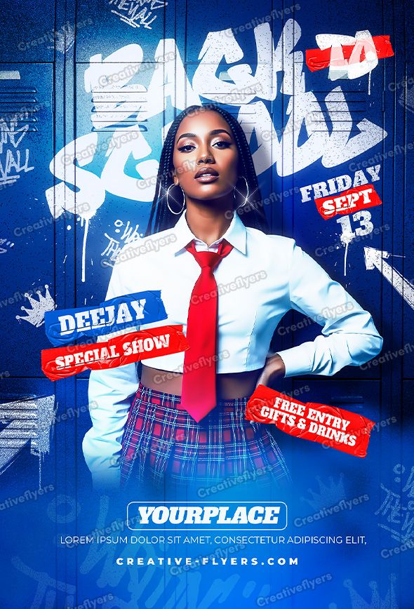 Bold Back-to-School Design