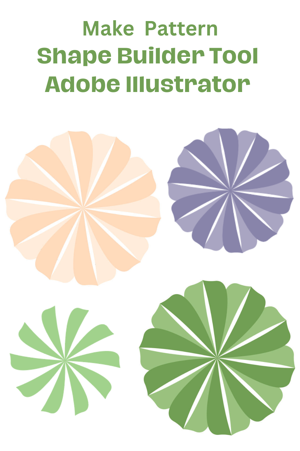 Shape Builder Tool Illustrator | Make Pattern Shape builder tool