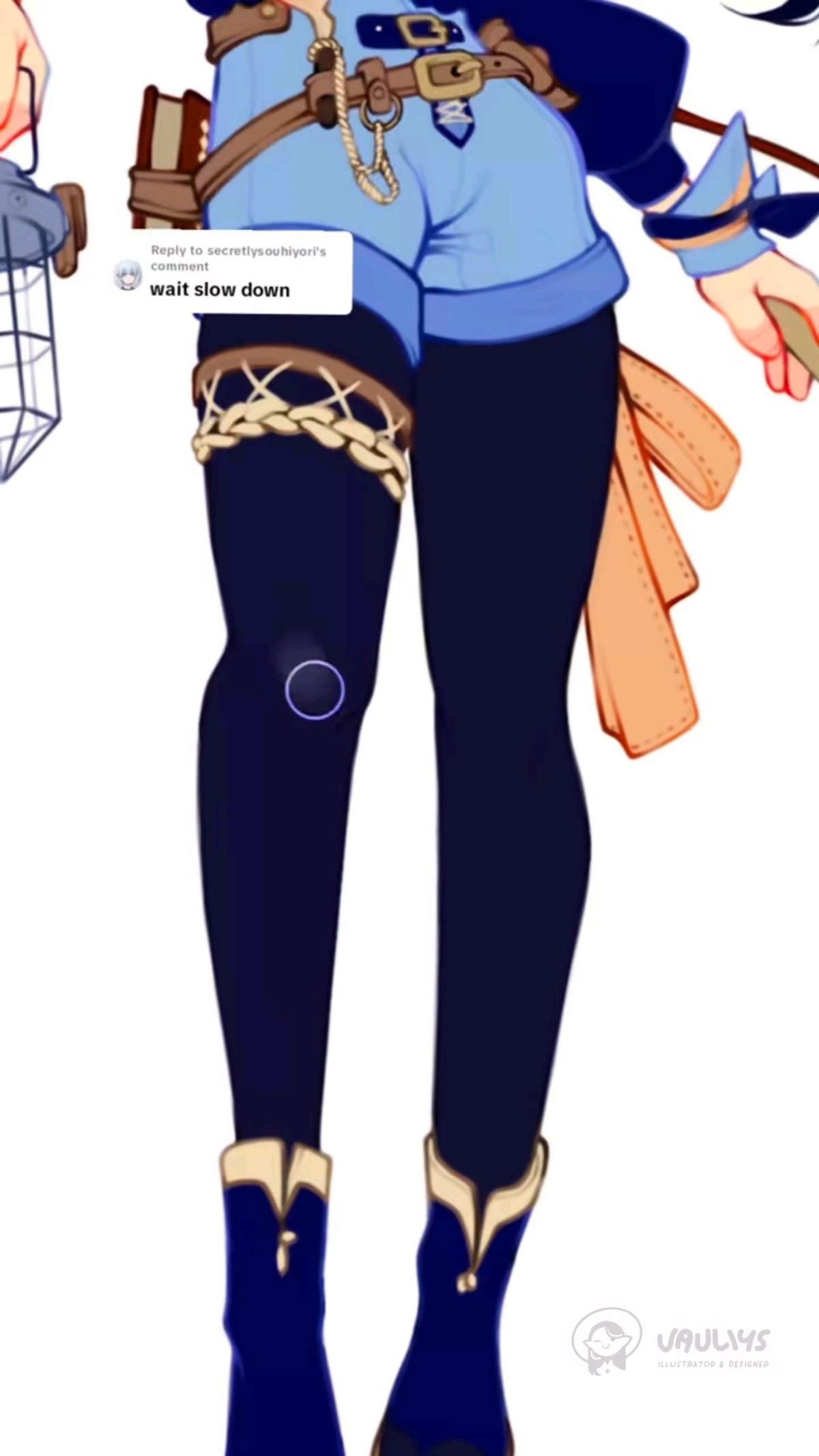 leggings rendering tutorial