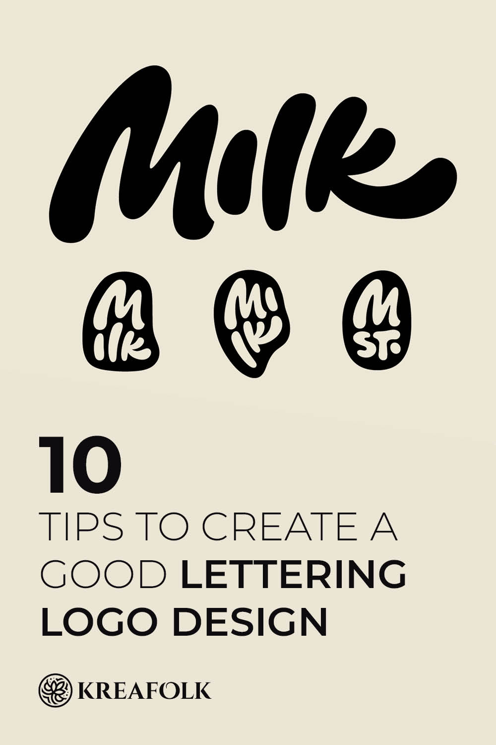 10 Tips to Create a Good Lettering Logo Design
