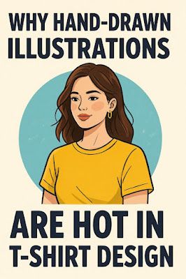 Why Hand-Drawn Illustrations Are Hot in T-Shirt Design