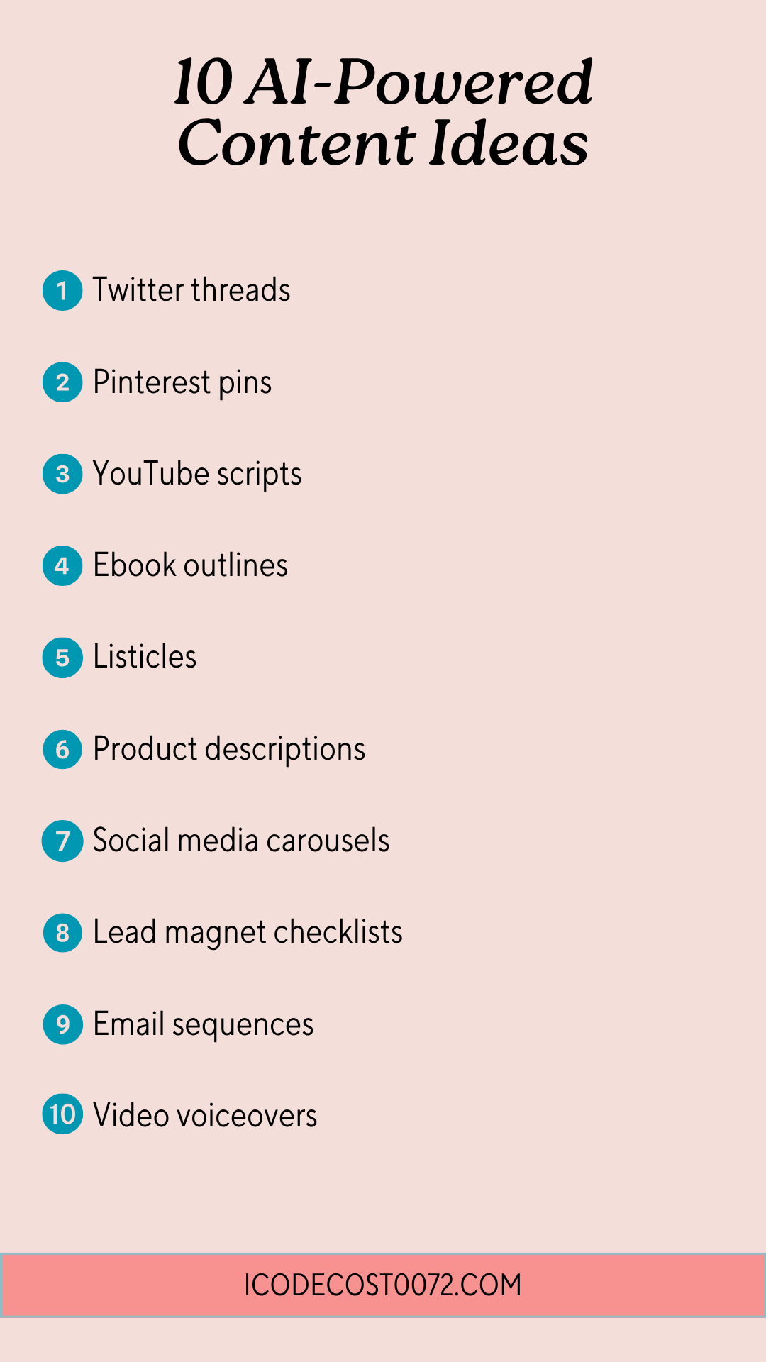 10 AI-Powered Content Ideas