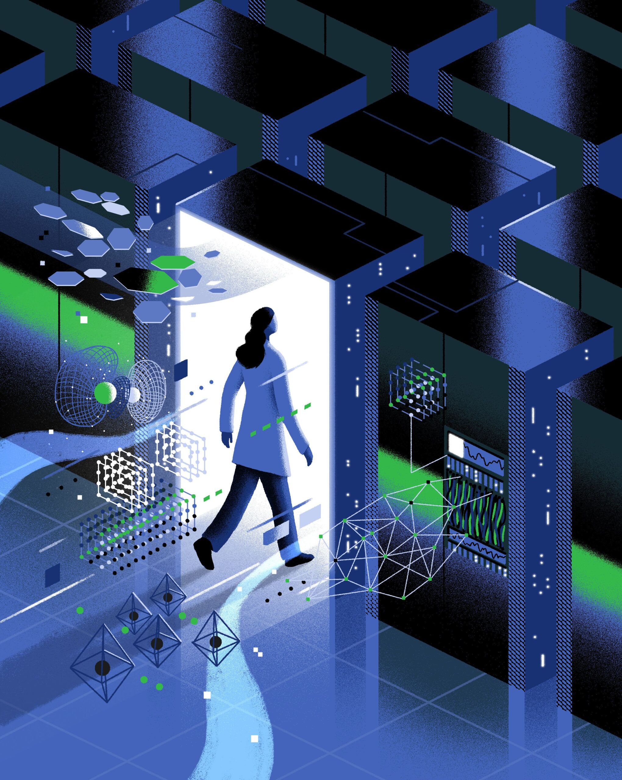 Editorial Illustrations about AI – Matt Chinworth