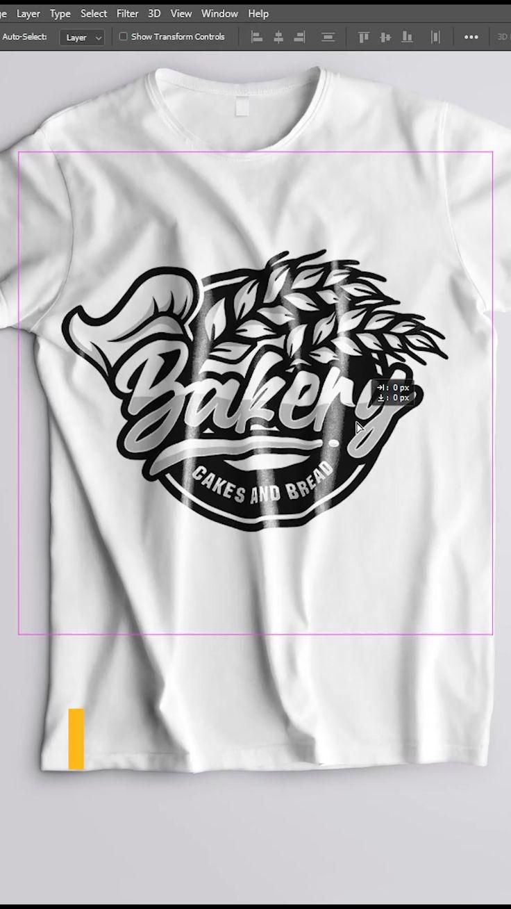 How to place a logo on a T-shirt – Photoshop Tutorial