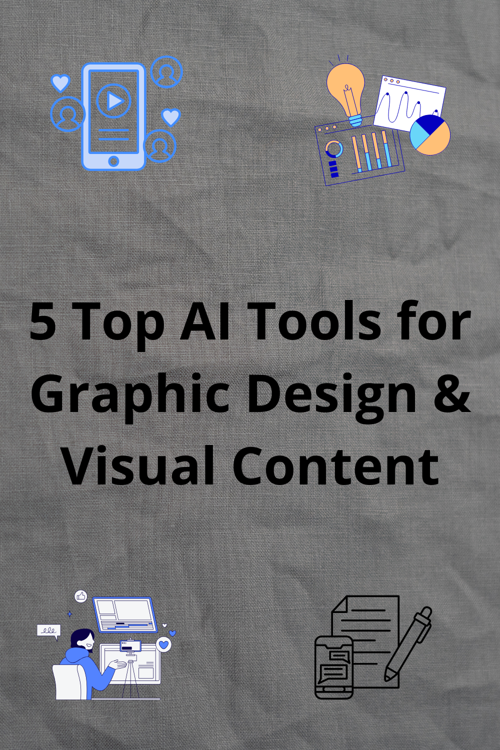5 Top AI Tools for Graphic Design & Visual Content
