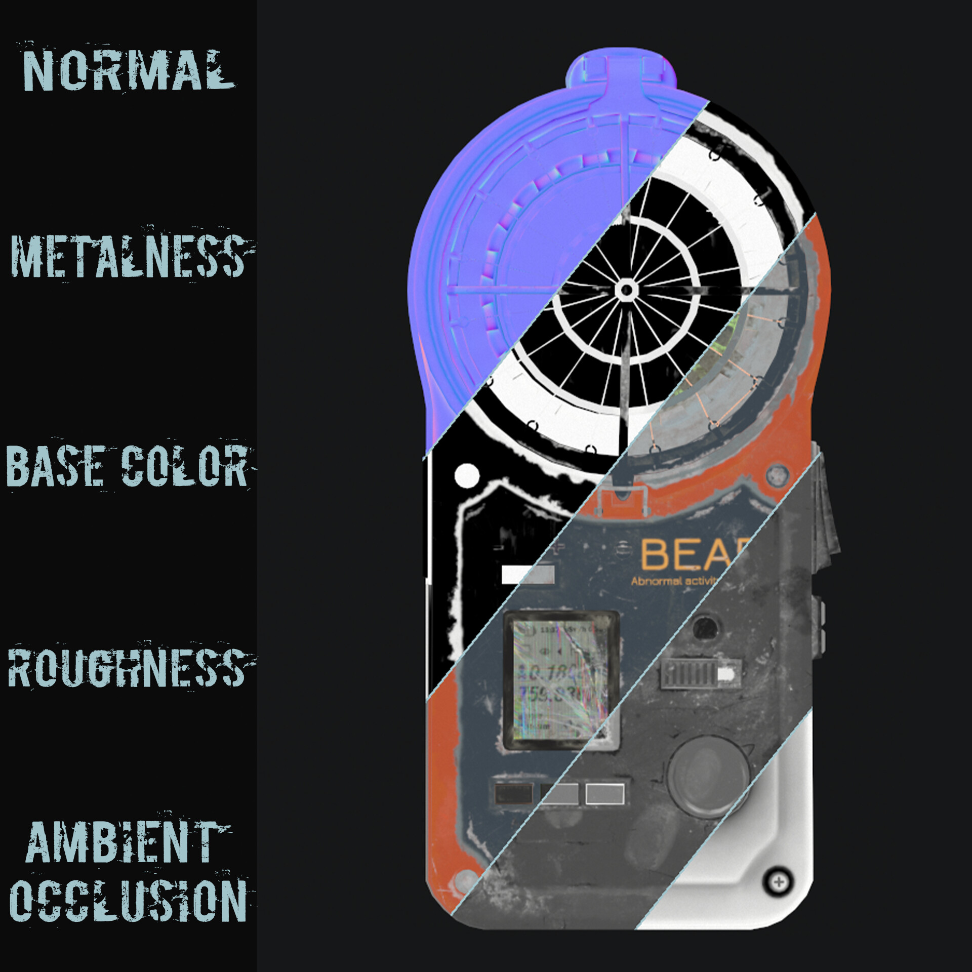S.T.A.L.K.E.R. Detector “BEAR” Fan Art + Material  Sticker_generator, Suleymanov Nadir Vahidovich
