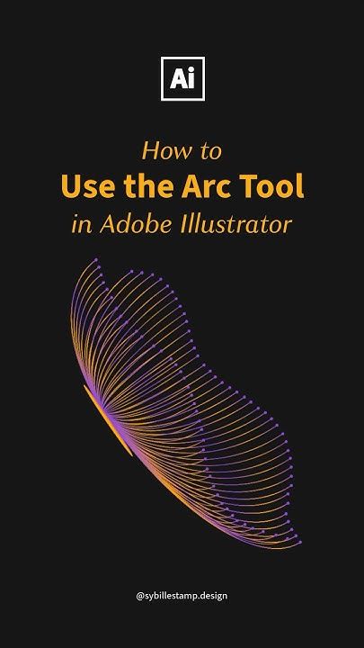 Arc Tool | Adobe Illustrator Tutorial #adobeillustratortutorial