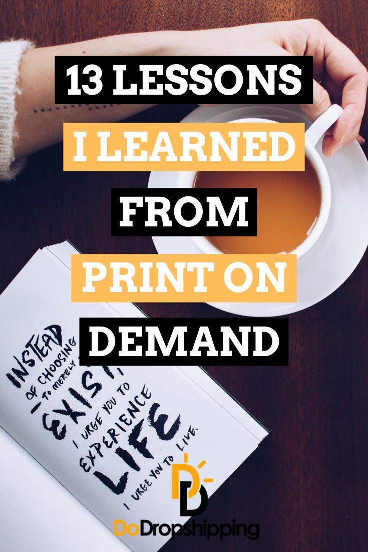 13 Lessons Learned From Print on Demand