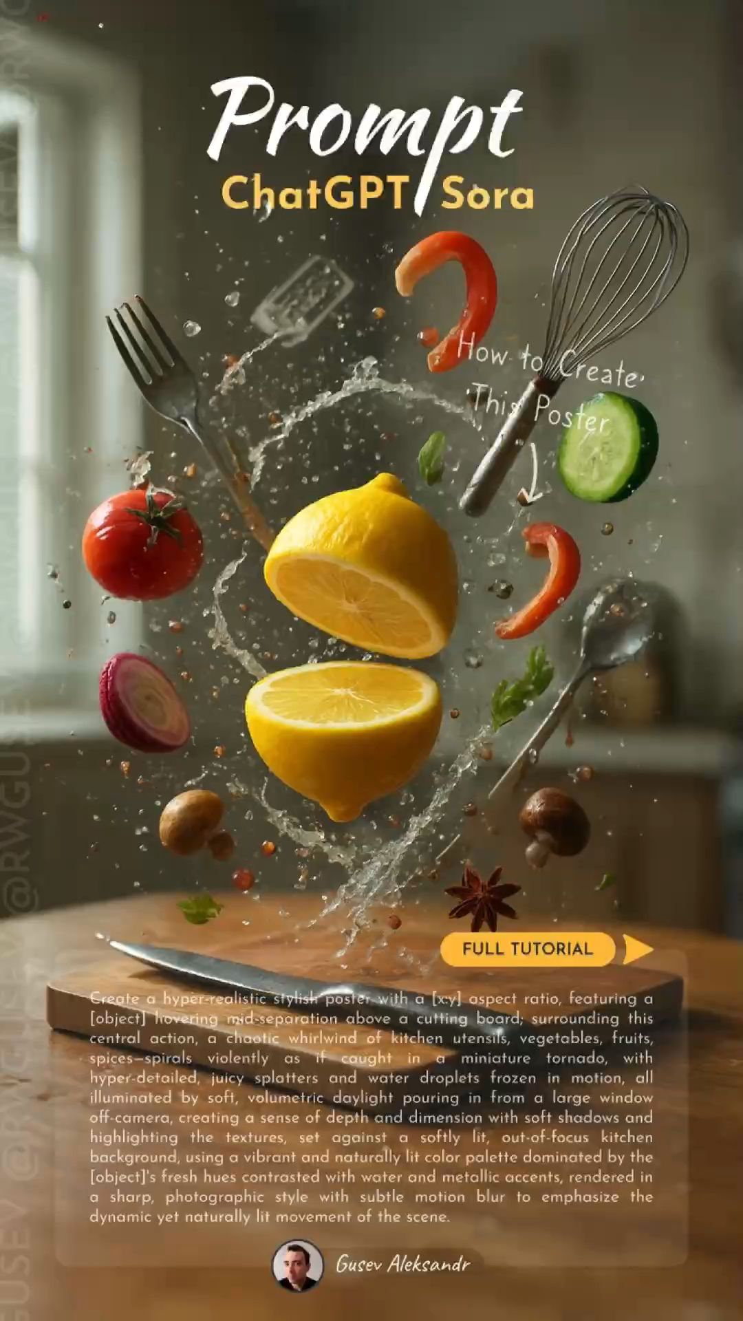 Poster banner advertising template