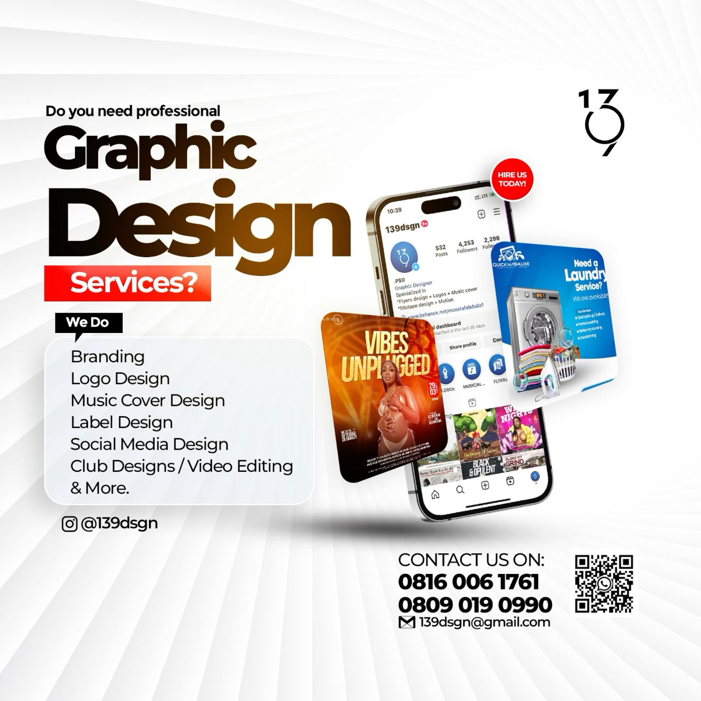 Graphic design flyer