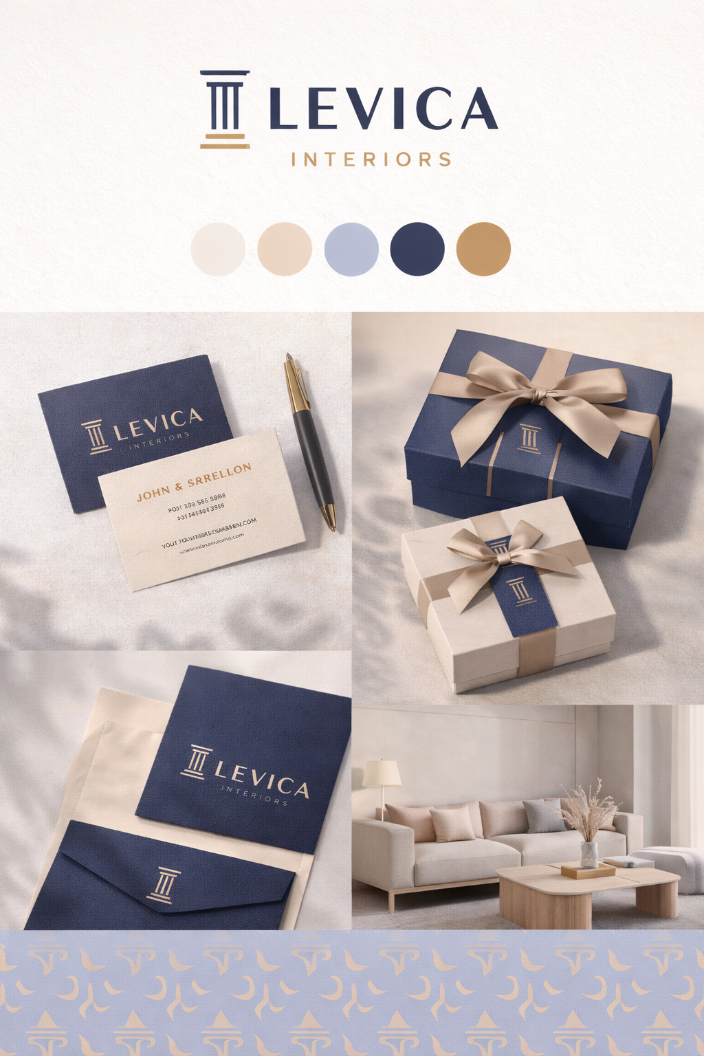 Luxury Interior Design Brand Identity | Modern & Elegant Visual Branding