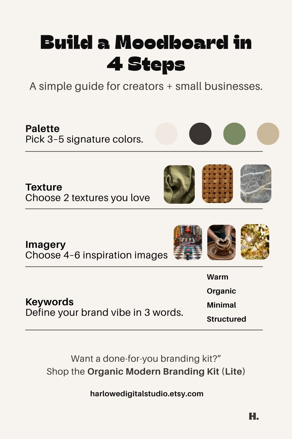 How to Build a Moodboard (Branding for Creators)