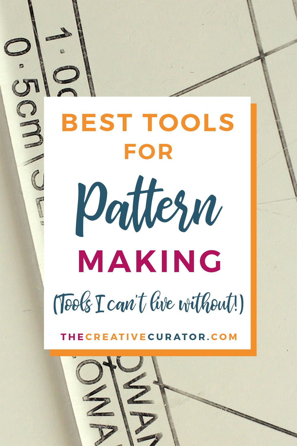 14 Pattern Making Tools When Learning Pattern Making