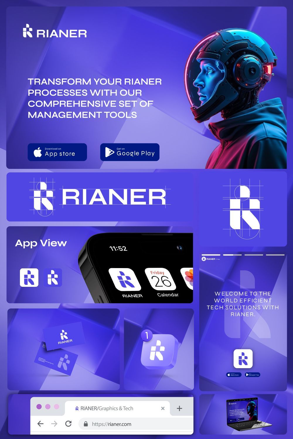 Rianer Branding- Smart Ai Task Management