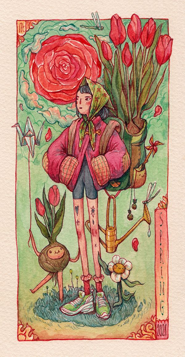 Marija Tiurina – Artist & Illustrator in London, United Kingdom