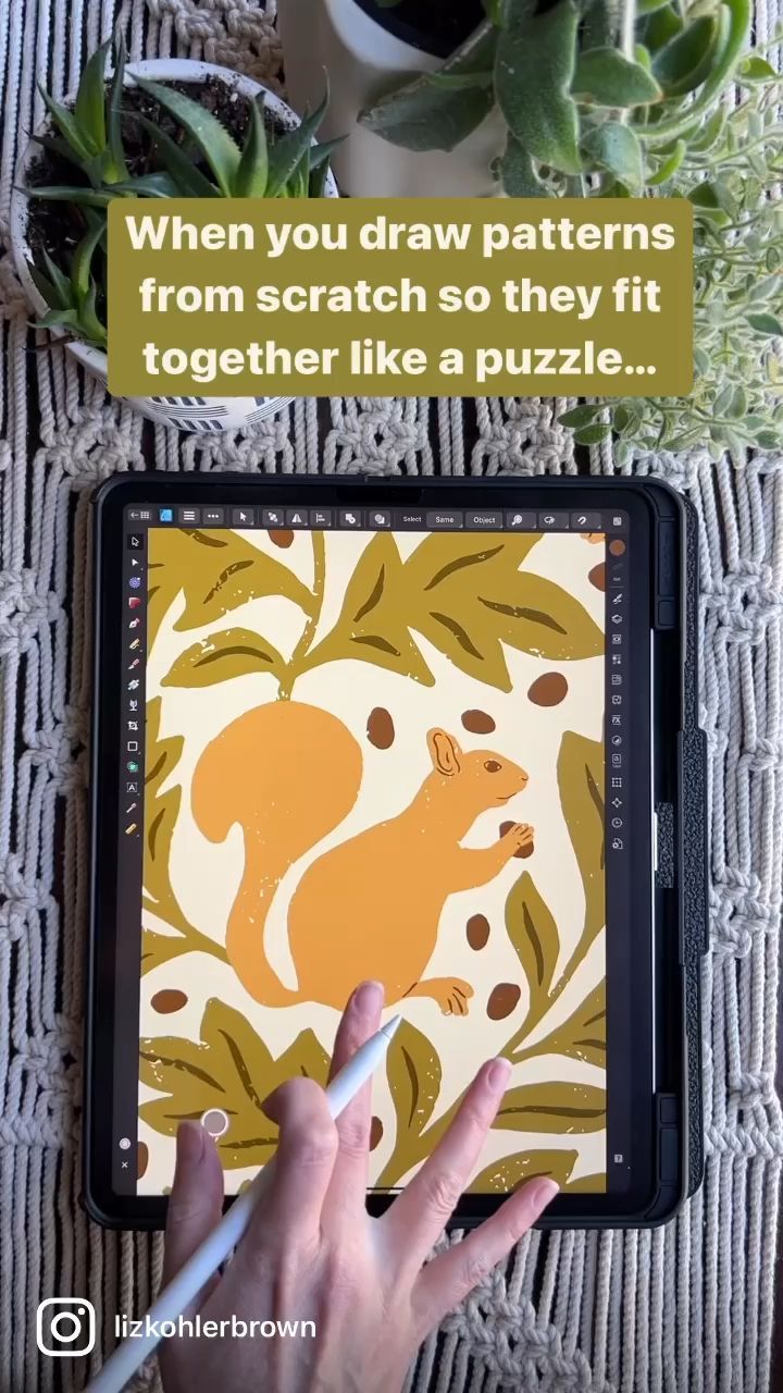 Texture And Depth In Patterns