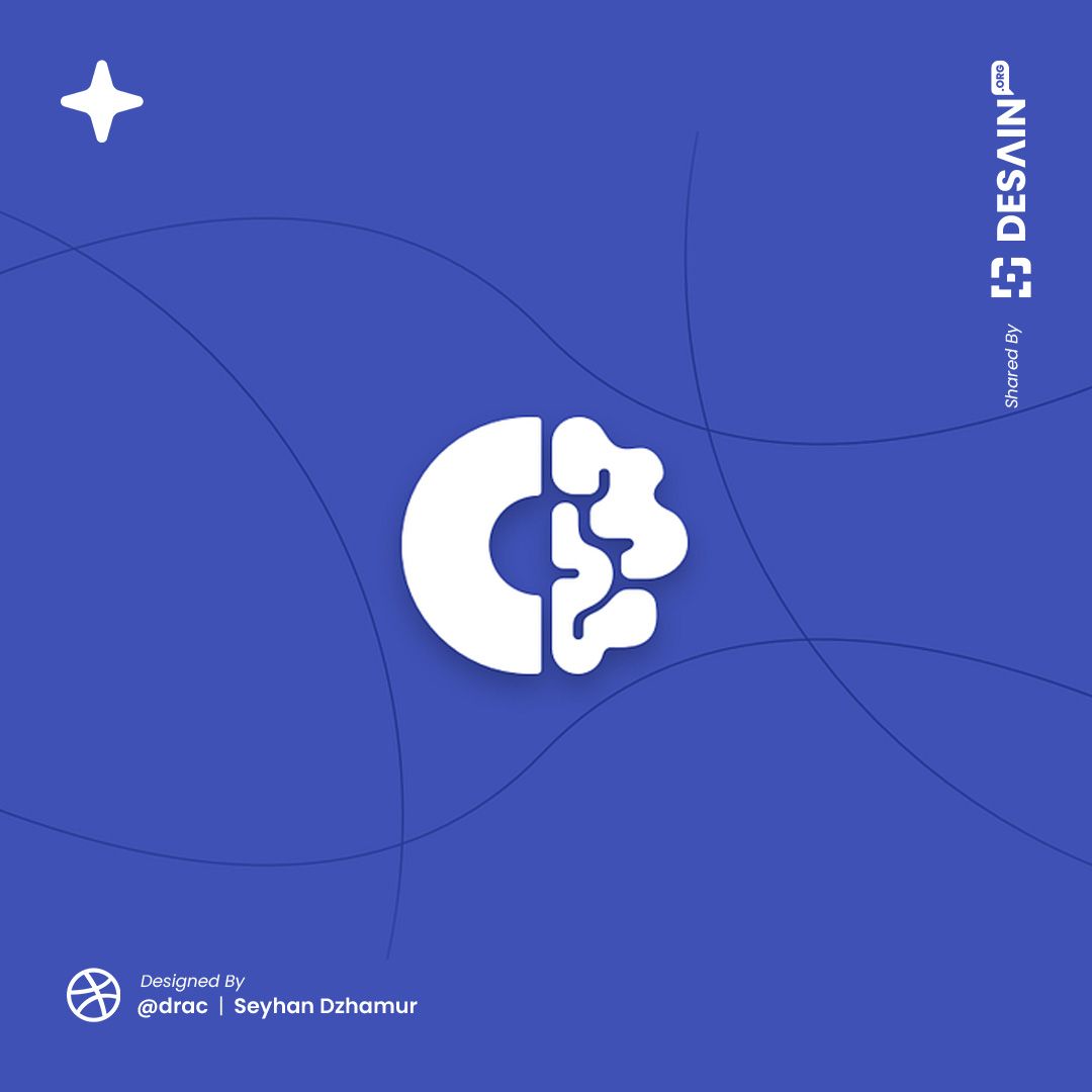 CT Logo / Designed by Seyhan Dzhamur – #BrainLogo