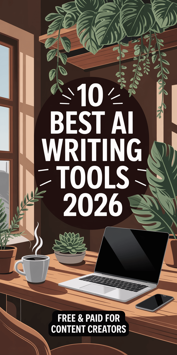 10 Best AI Writing Tools 2026 – Free & Paid for Content Creators