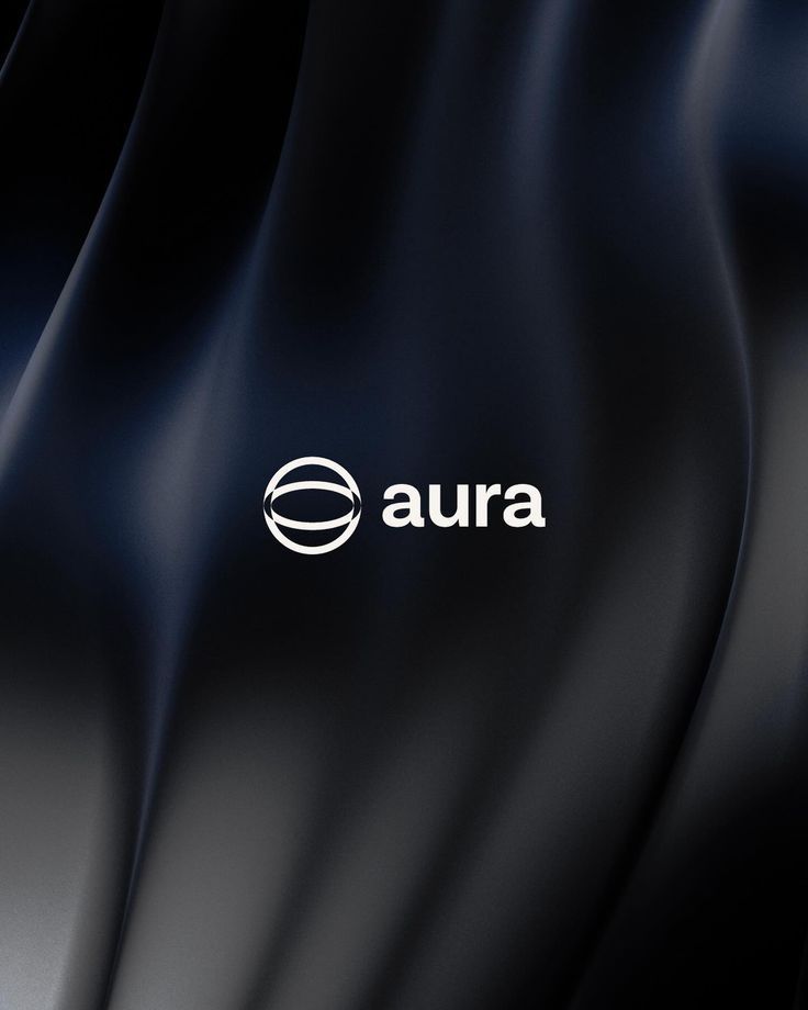Logo Design 🐼 Aura – Brand Design in 2024 | Modern branding design, Circular logo design, Logo