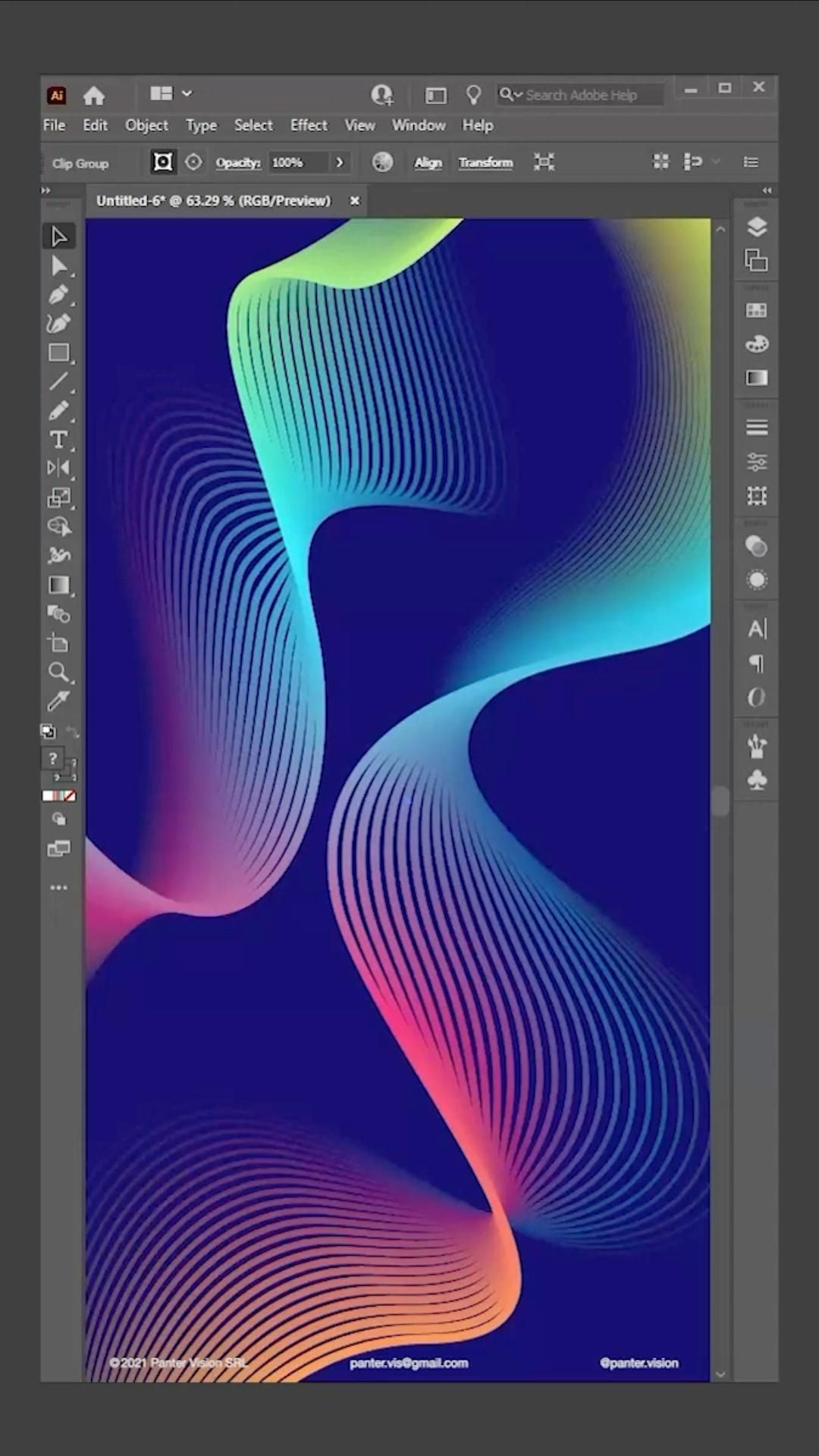 How to Create Colorful Abstract Waves in Illustrator