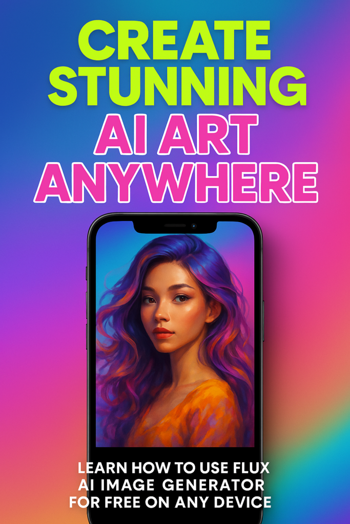 How To Use Flux AI Image Generator Free Easily (No PC Needed)