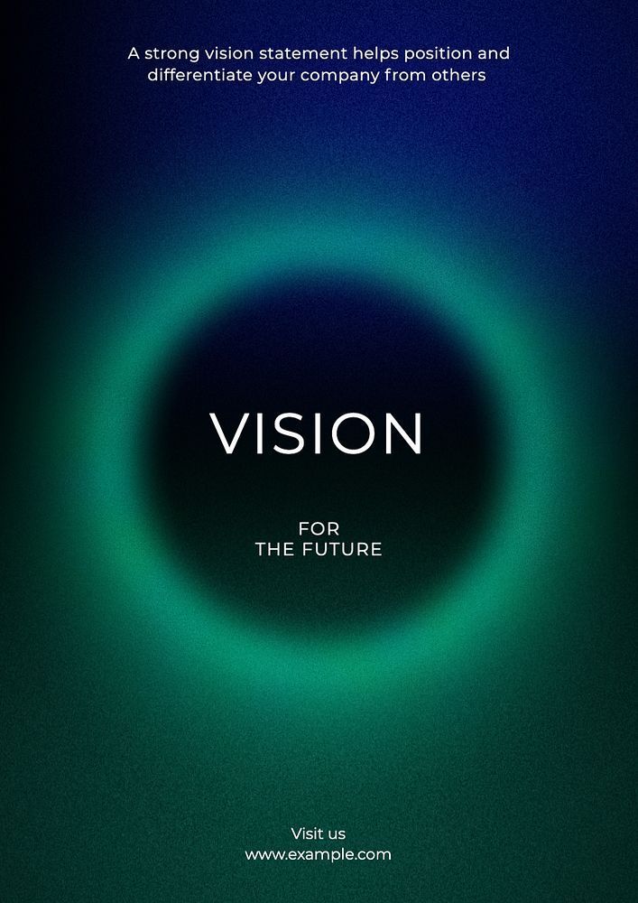 Download free image of Vision for the future gradient poster template, editable design by Wan abo…