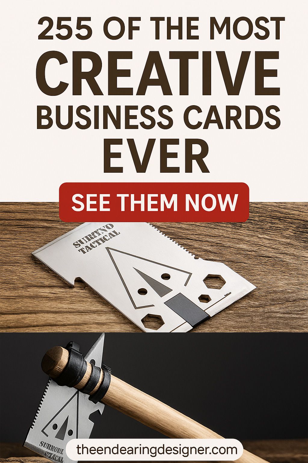 255 Unique & Creative Business Card Ideas That Will Blow Your Mind