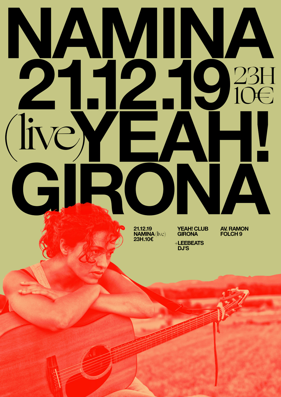 “namina”, 2019, by Quim Marin – typo/graphic posters