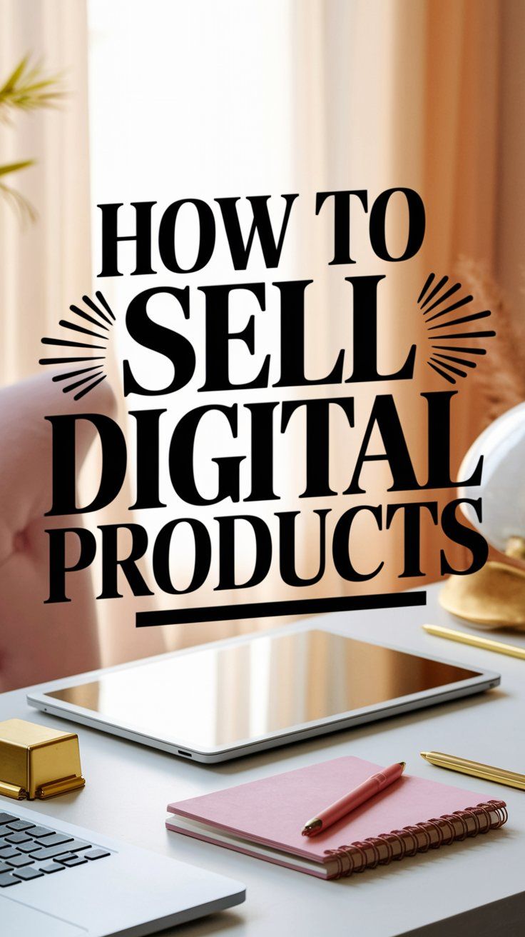 How to Create and Sell Digital Products for Passive Income