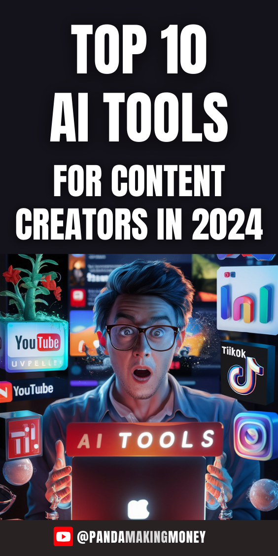 🔥 Top 10 AI Tools For Content Creators In 2024!