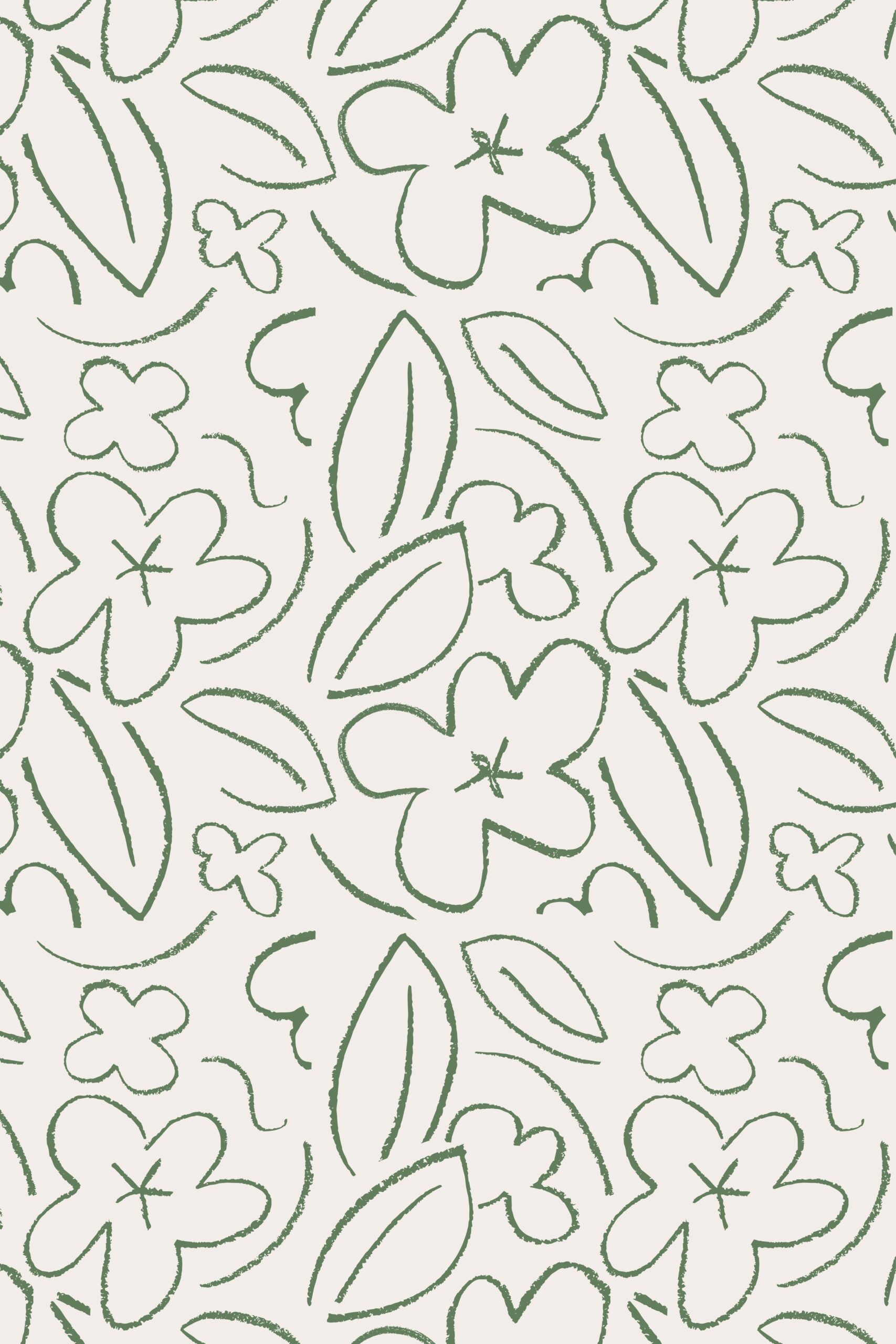 ‘Daphne’ Floral Pattern Design by Ariana Martin
