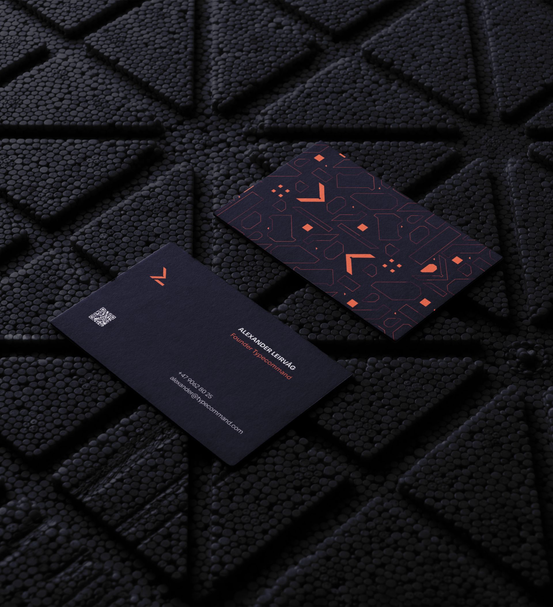 Business Card Design for AI Company
