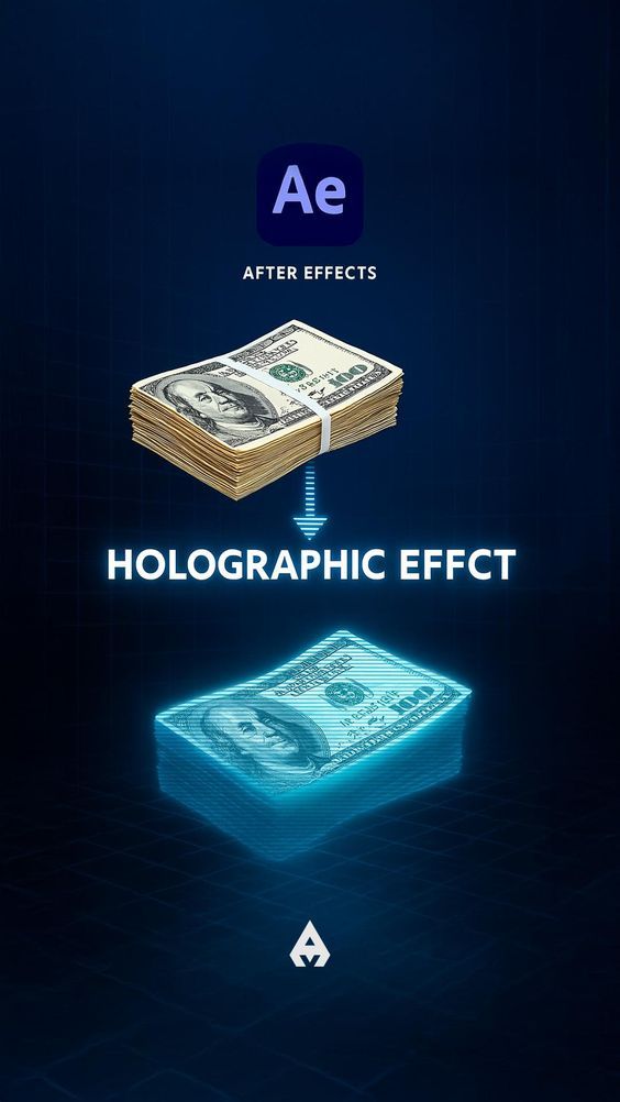 Hologram Effect in After Effects – Quick & Easy Tutorial