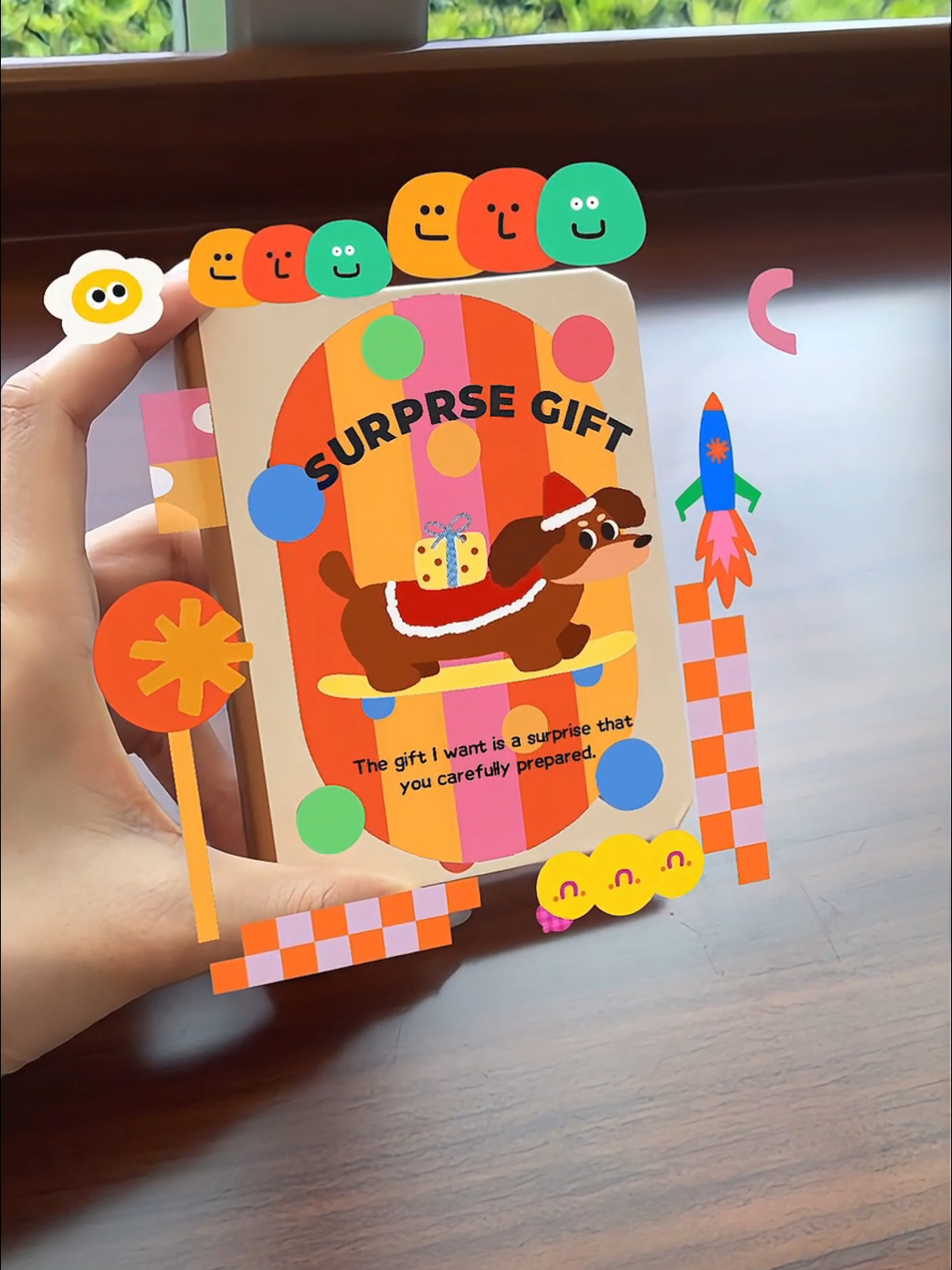 Look! The Puppy Just Skated Out of My AR Journal! 🐶🛹 😆🐶 #augmentedreality