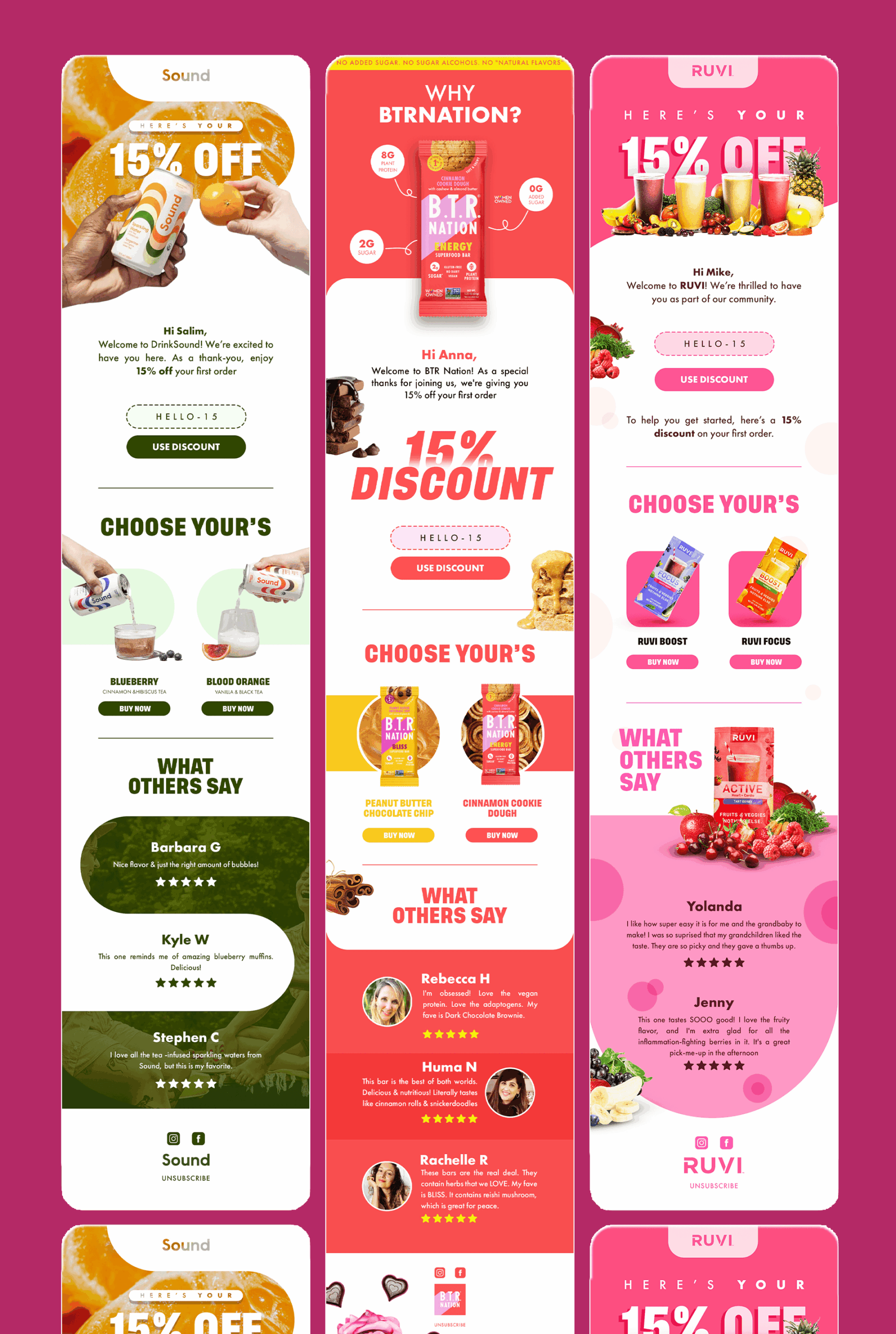 Email marketing design | klaviyo newsletter & campaign – Hamed Mohammadi