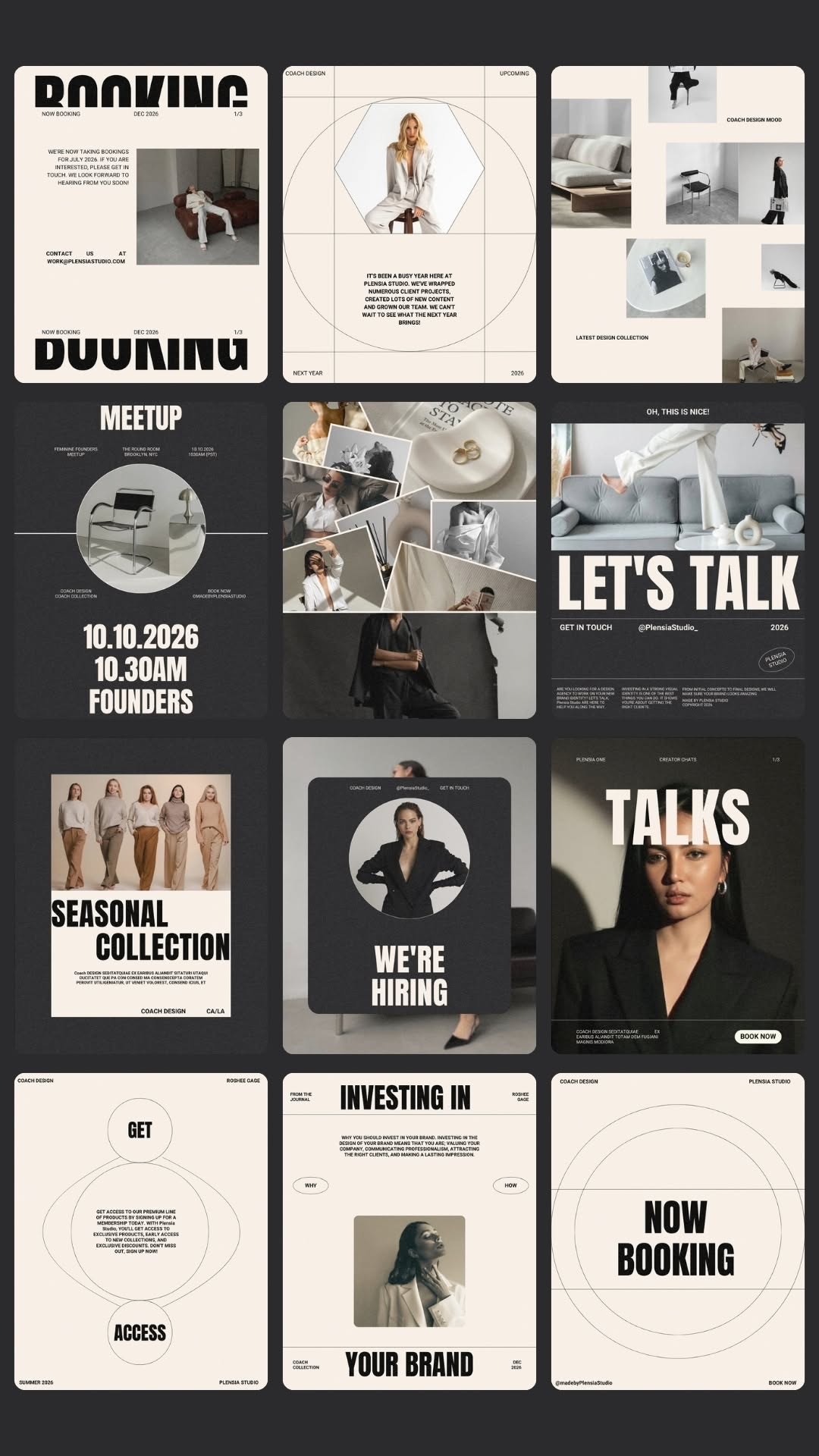 Branding Kit: Instagram Post Ideas for Coaches