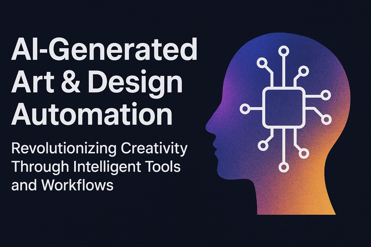 AI-generated art & design automation (tools + workflows).
