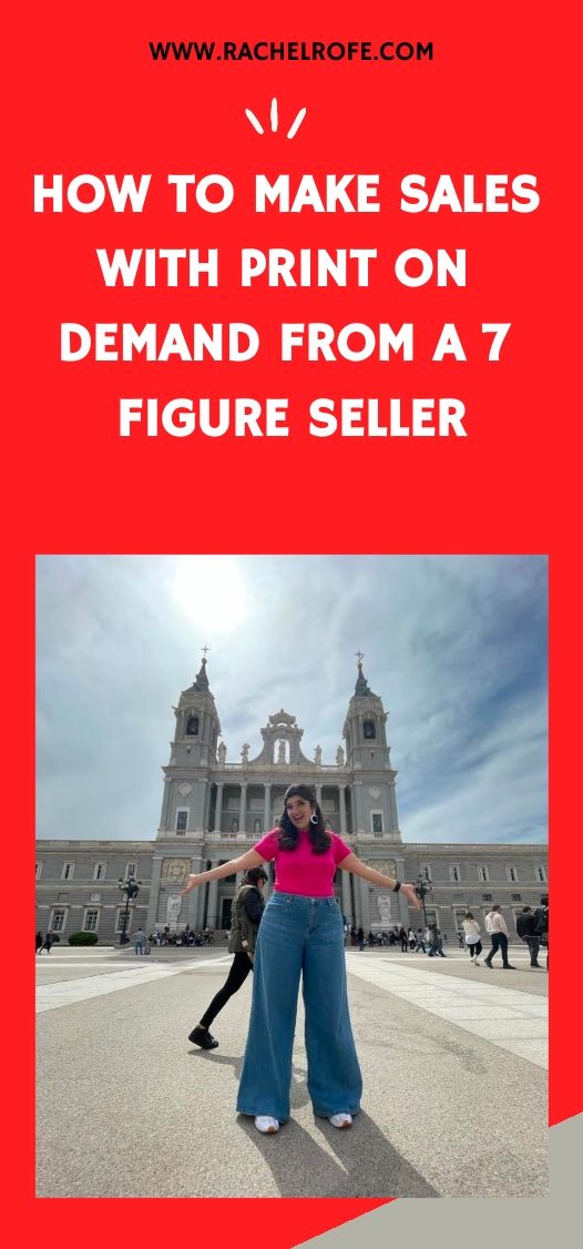 HOW TO MAKE SALES WITH PRINT ON DEMAND FROM A 7 FIGURE SELLER