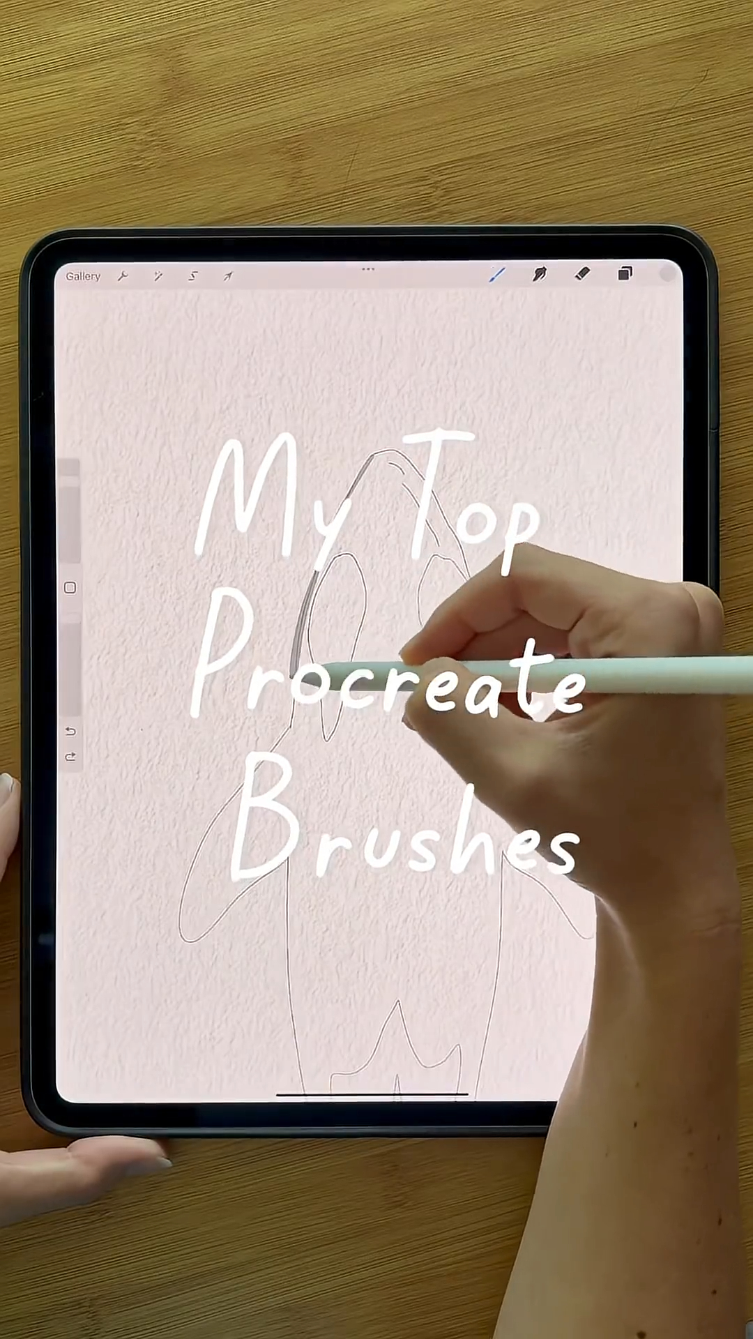 My Go-To Brushes for Realistic Procreate Art (+ Free Paper Texture!)
