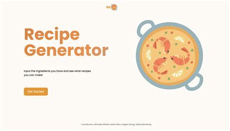 Recipe Generator With Food I Have at Emmarhodes