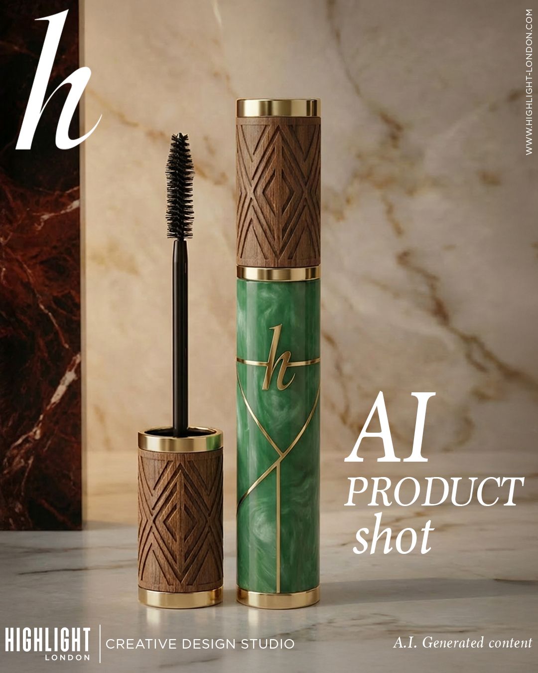 We turned the same NeoDeco direction into a hero product shot.