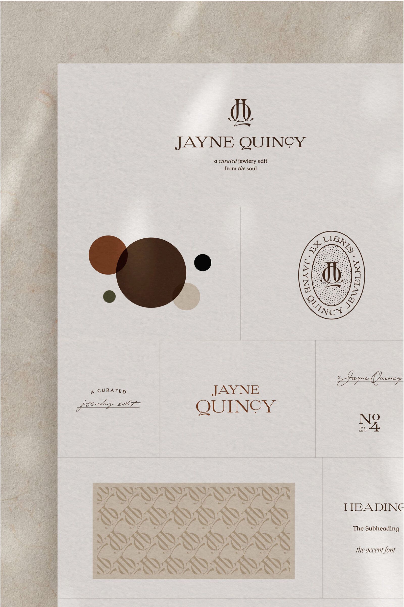 Modern Hand Lettered Premade Brand Kit