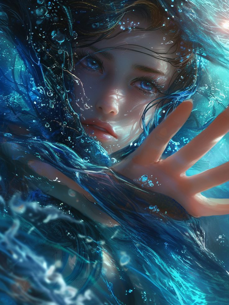 Drowned in Light Blue