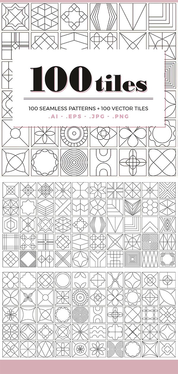 100 Tiles Patterns